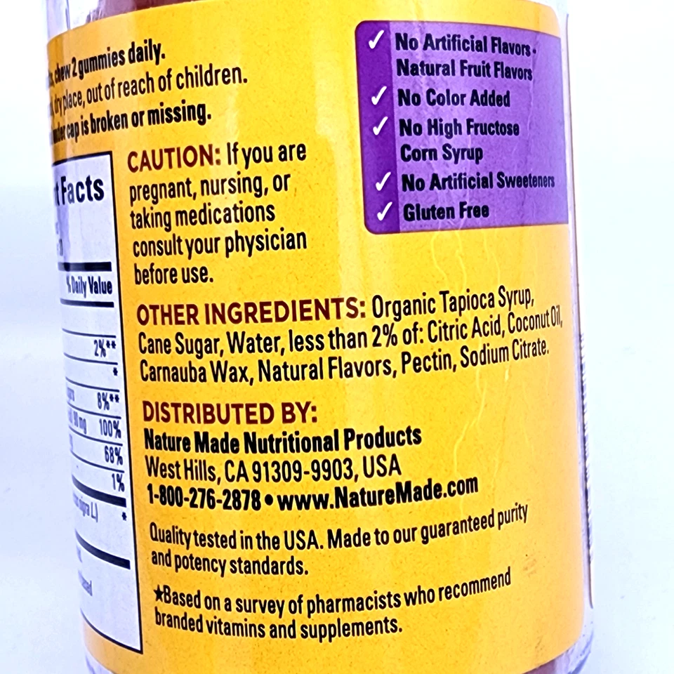 Pacote com 2 gomas de sabugueiro feitas na natureza 60 quilates validade 01/2027 - Imagem 4 de 4