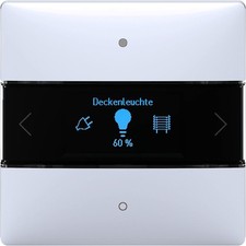 Theben Raumcontroller iON 108 KNX mit integriertem Temperaturregler, weiß