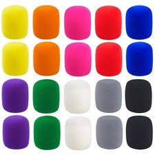 Microphone Covers Foam,20 Pack Thick Handheld Stage Microphone Windscreen Microp