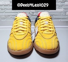 Adidas Samba Millennium X Wales Bonner Mens Size 4 Fade Gold Navy Croc IH8407