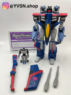 Transformers Armada Max-Con Class Thundercracker with Zapmaster - complete