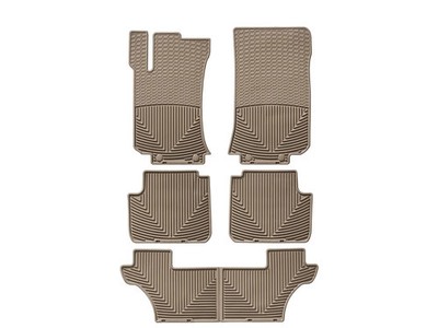 WeatherTech All-Weather Floor Mats for R-Class/R 63 AMG - Full Set Tan