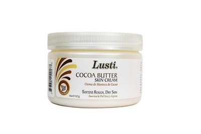Lusti Cocoa Butter Skin Cream, 8 fl oz - Enriched with Vitamin E Made/USA&