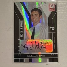 2004 Donruss Elite Extra Edition Nick Adenhart Draft Pick Auto #355