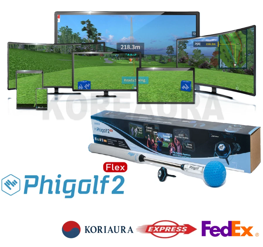 その他 Phigolf2 Flex Phigolf 2 Flex Smart Golf Simulator Swing Trainer 9-Axis Sensor