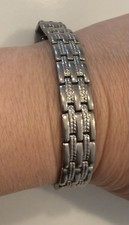 Magnetic Therapy TITANIUM Designer Bracelet Unisex