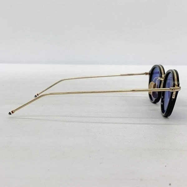 Gafas de sol Thom Browne TB011A-46, negro/dorado, 45□20-150, hombre. Foto 3 de 4