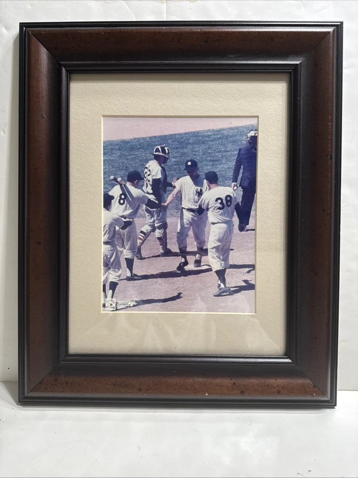 Foto a color de béisbol vintage 2001 enmarcada de Roger Maris New York Yankees Foto 2 de 4
