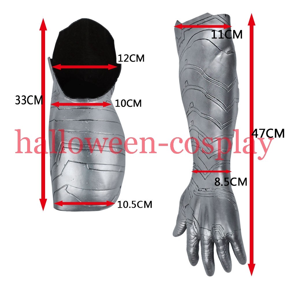 Infinity War The Superhero Winter Soldier Arm Cosplay Bucky Barnes Armor Arm