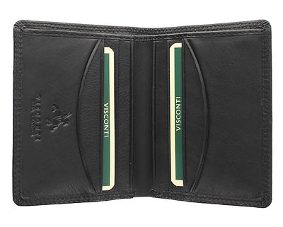 Visconti Heritage Collection HARLEY Compact Leather Wallet RFID blocking HT6