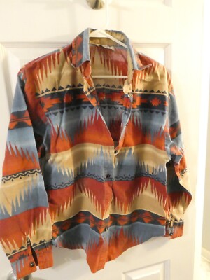 Haut Western Vintage Circle T By Marilyn Lenox - Crop Top à Boutons - Taille M