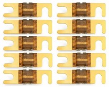 IMC Audio 70 Amp Mini ANL Fuse Gold for Car Audio Auto Marine Audio 10 Pack