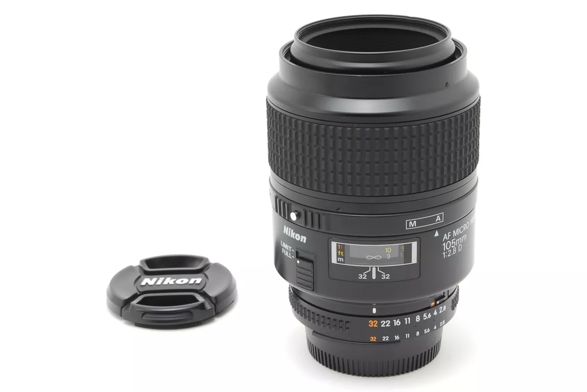 MINT-】Nikon AF Micro NIKKOR 105mm f/2.8 D Macro Lens From JAPAN