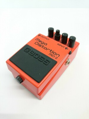 BOSS MD-2 Mega Distortion Effect Pedal used Japan F/S
