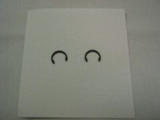 Slingerland Bass Drum Spur Rod Retaining Ring set of 2  for 3/8" diam. NOS