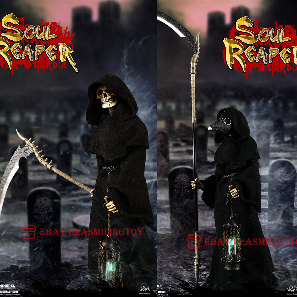 1/6 COOMODEL NS005 Alloy Die Cast Nightmare Series Soul Reaper