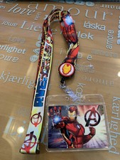  MISSING TAG Marvel: Iron Man Lanyard with Zip Lock Card Holder by Monogram