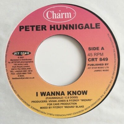Peter Hunnigale - I Wanna Know (7
