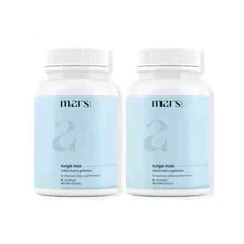Mars by GHC Surge Max Contains Shilajit, Ashwagandha, 60Cap Pack of 2