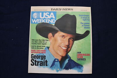 2007 JANUARY 19-21 USA WEEKEND MAGAZINE - GEORGE STRAIT COVER - E 18306