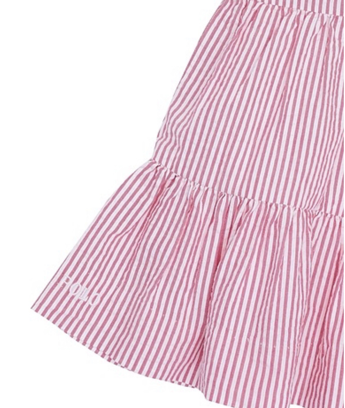 Ralph Lauren Baby Girl Seersucker Pink Stripe Dress Set 18 Months BNWT RRP £95 image 3