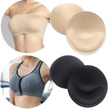 3 Pairs Foam Bra Pad Inserts Pull Up Pad Breast Bikini Wedding Dress Pads Women