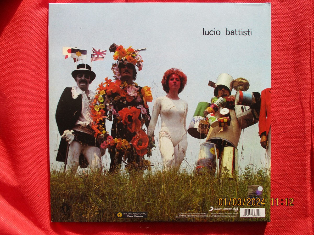 LUCIO BATTISTI - IL NOSTRO CARO ANGELO - LP RISTAMPA 2017