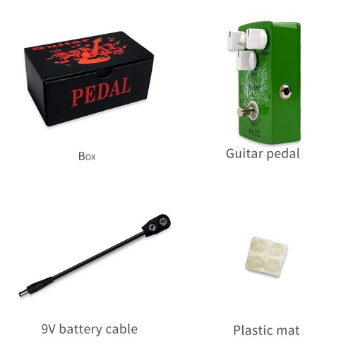 PP29 Guitar Effect Pedal Octave Fuzzy Simulation DC 9V True Bypass pp