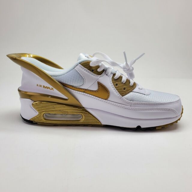 Size 10 - Nike Air Max 90 FlyEase Metallic Gold 2020 for sale online 