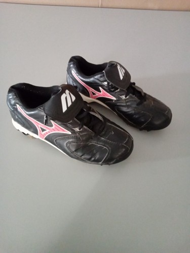 Mizuno 320237 Women's Cleat Softball Shoe 7 Black/Pink