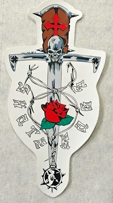 Vintage Skateboard or Surfboard Sticker, 