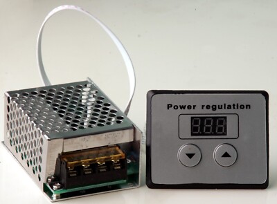 Drehzahlregler 4000 Watt, 230V/ AC Motor Speed Controller Dimmer 1St