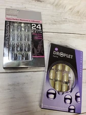 Pretty Woman Airbrush Faux Nails - Set of 2