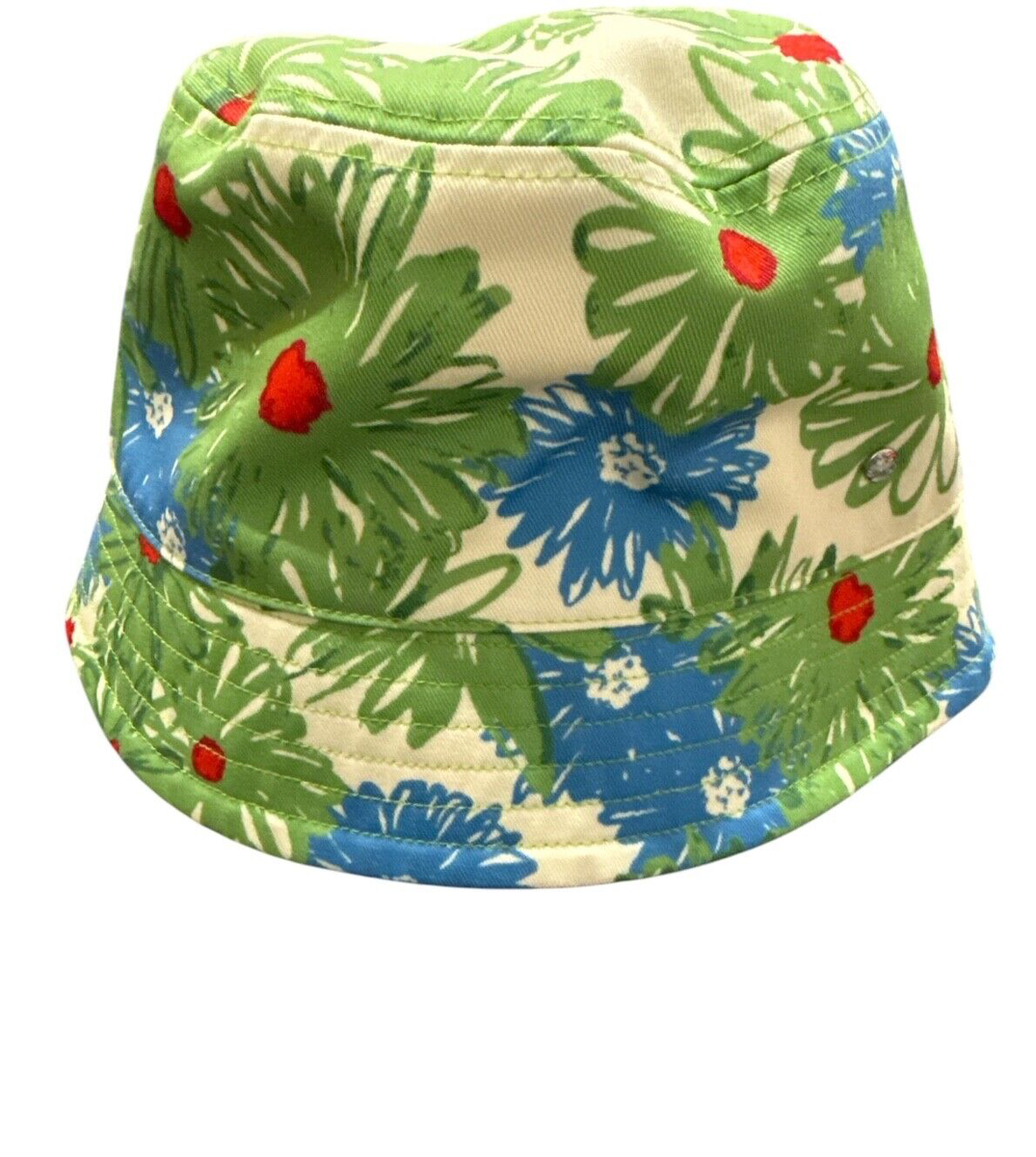 Tory Burch Evergreen Daisy Print Baseball Cap Logo Patch Baseball Cap: Women main image 2