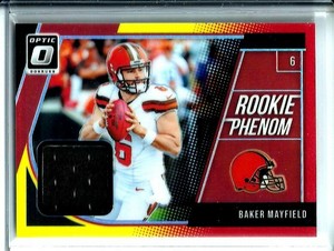 baker mayfield game worn jersey