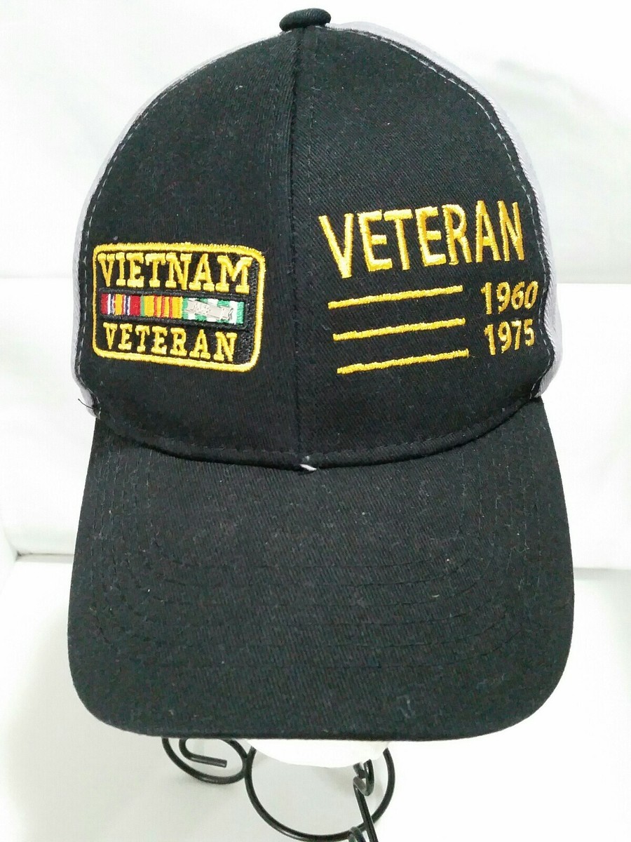 Vietnam Veteran-1960-1975-US Honor Baseball Cap--adjustable-NWT | eBay
