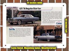 Metal Sign - 1976 GM (Sign Variant #22)