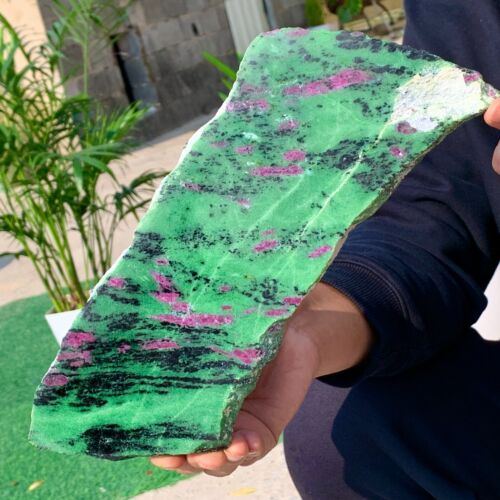 2.75LB Natural green Ruby zoisite (anylite) crystal Chakra Healing Energy - Picture 15 of 23