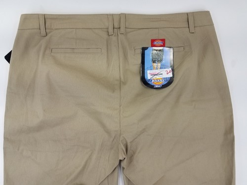 Dickies Lowrider Shorts Girl Plus Size Mid-Rise Slim Fit Size 20 Beige NEW B3 - Picture 10 of 10