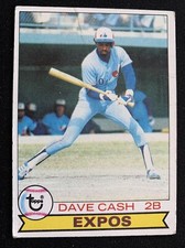 1979 TOPPS BASEBALL CARD #395 DAVE CASH MONTREAL EXPOS VGEX FREE SHIPPING!
