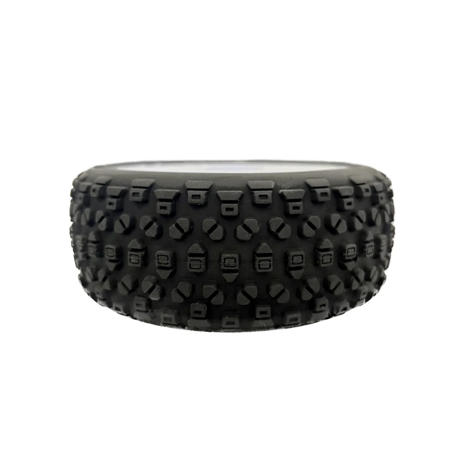 Buggy Reifen Felgen Set 6S 4734 SBR Disk Felge weiss 1:8 4er Set Räder partCore - Bild 4 von 4