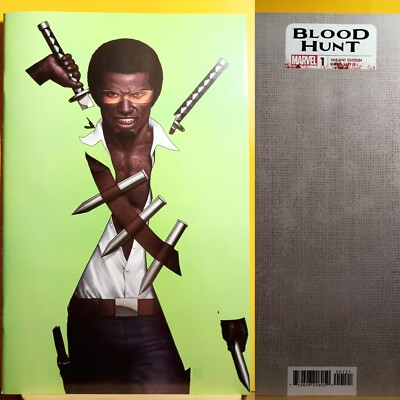 2024 Marvel Comics Blood Hunt 1 John Tyler Christopher Negative Space Cover Vari