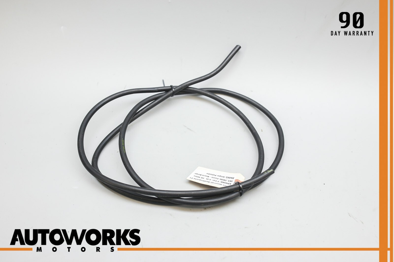 03-08 Maserati Quattroporte M139 Headlight Head Lamp Washer Nozzle Hose OEM