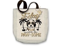 Molly & Rex Canvas Tote Bag 15x16 Pawsome Dog on sale Molly & Rex Canvas Tote Bag 15x16 Pawsome Dog on sale