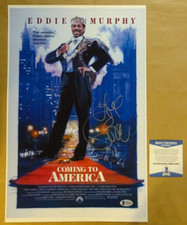 Signed Louie Anderson Autographed Coming To America Photo 11x17 Beckett BAS COA
