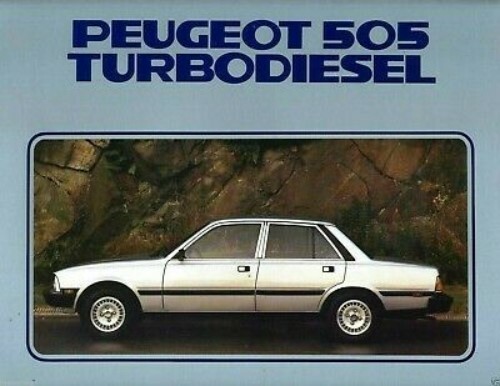 Peugeot 1981 Dealer Brochure