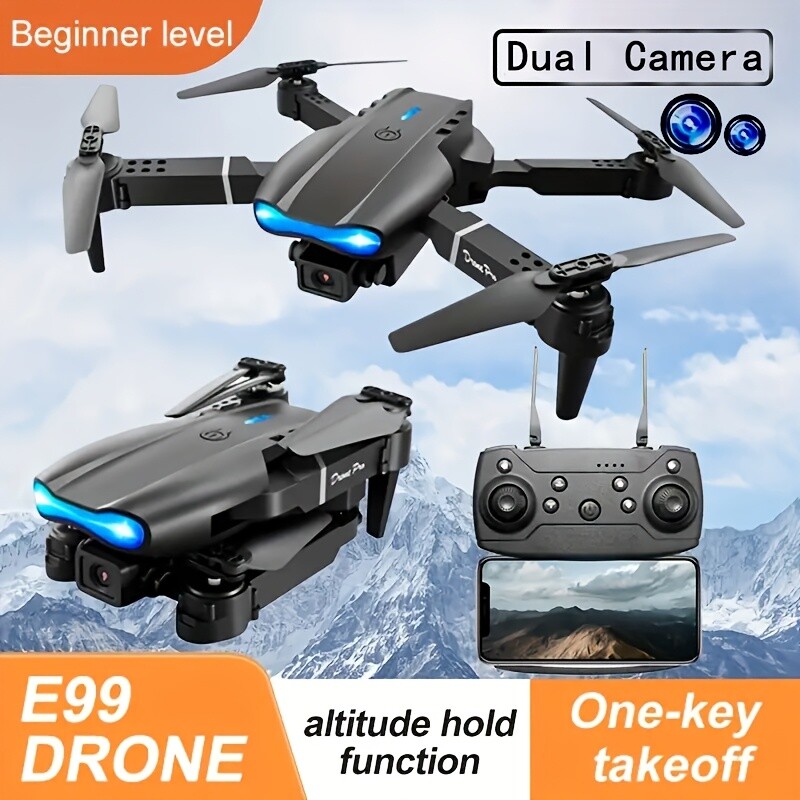 Foldable 1080P HD FPV Camera Drone with Remote Control Quadcopter-image