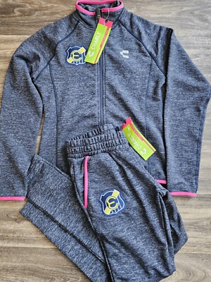 NWT Charly Everton Vina Del Mar Chile Futbol Tracksuit Jacket Pants Womens Sz XS