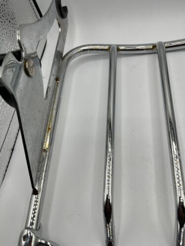 Genuine Harley Davidson Detachable Chrome LED Luggage Rack 2012 Street Glide - Picture 7 of 9