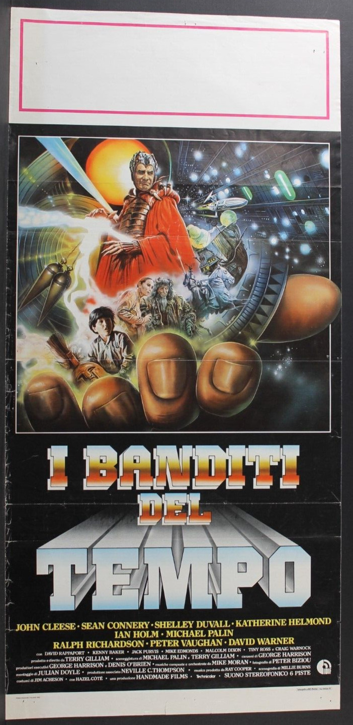 Locandina originale film I banditi del tempo (1981) - Regia di Terry Gilliam